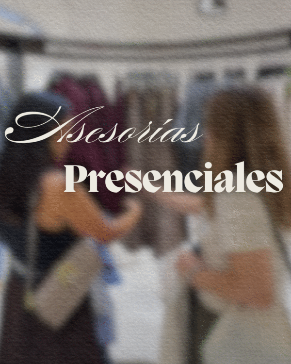 Asesoría de imagen presencial en Barcelona con Penélope Illa, experta en estilo, color y silueta.