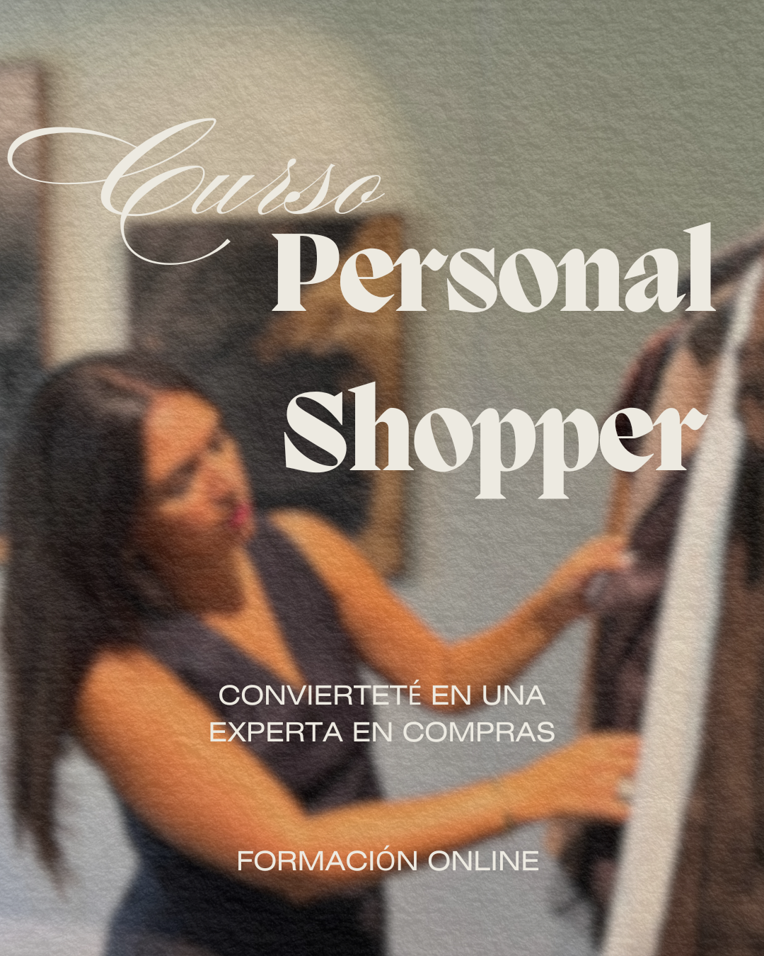 Imagen representativa del servicio de Asesoría de Imagen Integral Online de Penélope Illa, asesora de imagen en Barcelona. Un acompañamiento personalizado de seis meses que combina análisis de color, silueta y estilo, sesiones mensuales de personal shopper online y creación de looks adaptados a cada mujer. Diseñado para lograr una transformación real, práctica y sostenible del estilo personal.